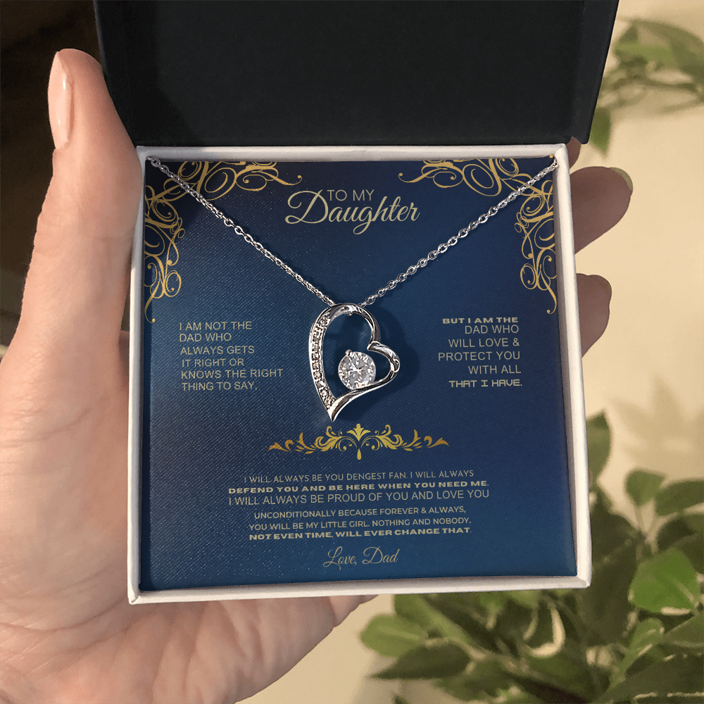 To My Daughter - Love Dad - Beautiful Gift Set Jewelry ShineOn Fulfillment