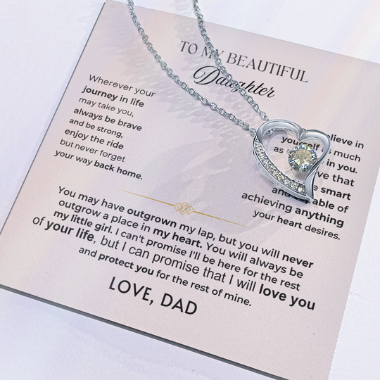 To My Daughter - Forever Love Gift Set - SS589 Jewelry ShineOn Fulfillment