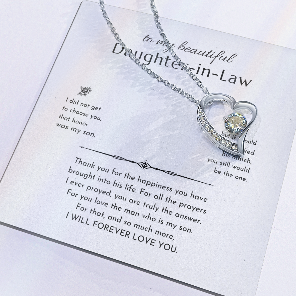 To My Daughter-In-Law - Forever Love Gift Set - SS232V2 Jewelry ShineOn Fulfillment