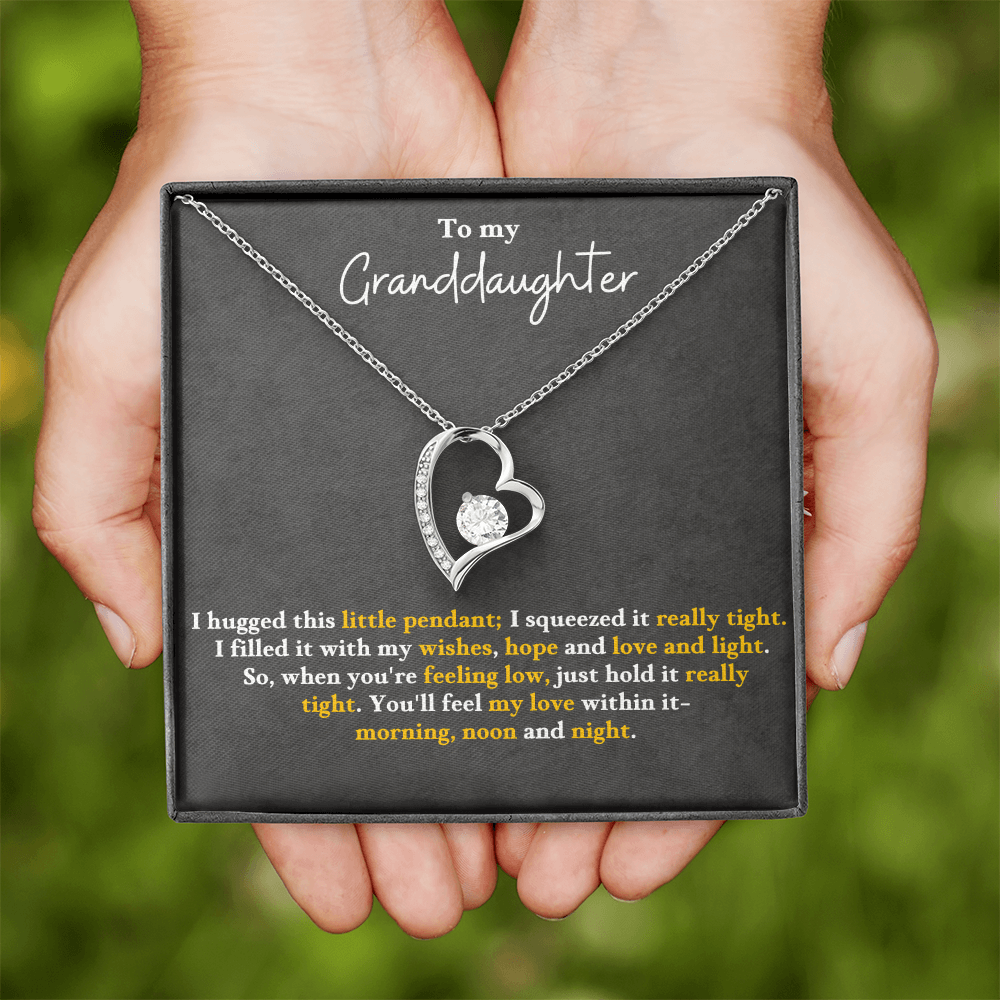 Granddaughter Necklace – Meaningful Gift for Granddaughter IV27G