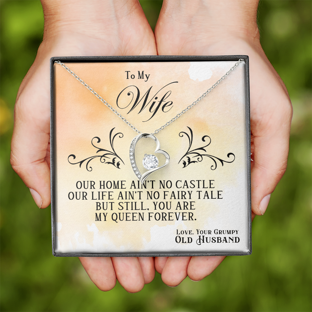 To My Wife - Forever Love Necklace Gift Set - SSW22 Jewelry ShineOn Fulfillment