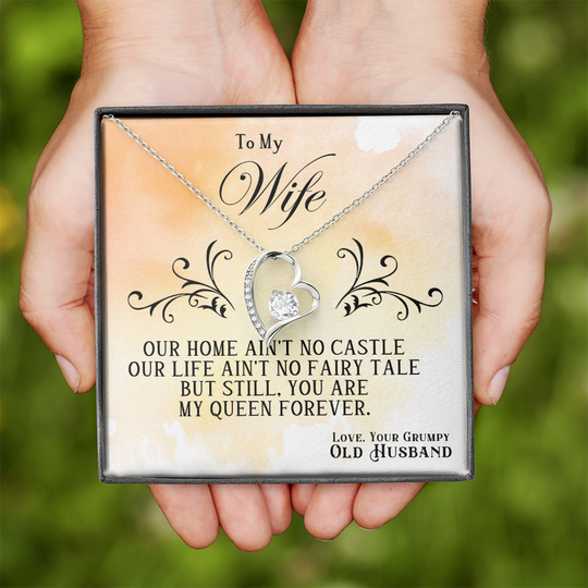 To My Wife - Forever Love Necklace Gift Set - SSW22 Jewelry ShineOn Fulfillment