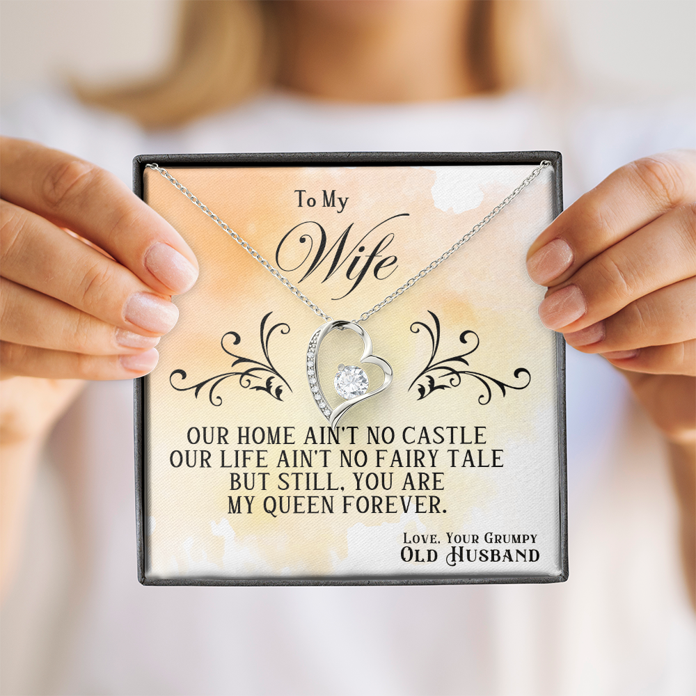 To My Wife - Forever Love Necklace Gift Set - SSW22 Jewelry ShineOn Fulfillment
