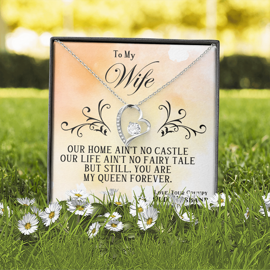 To My Wife - Forever Love Necklace Gift Set - SSW22 Jewelry ShineOn Fulfillment