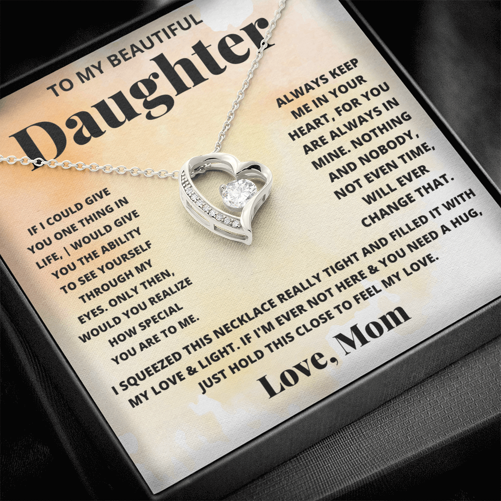 To My Daughter - Feel My Love - Beautiful Gift Set - SSD31 Jewelry ShineOn Fulfillment