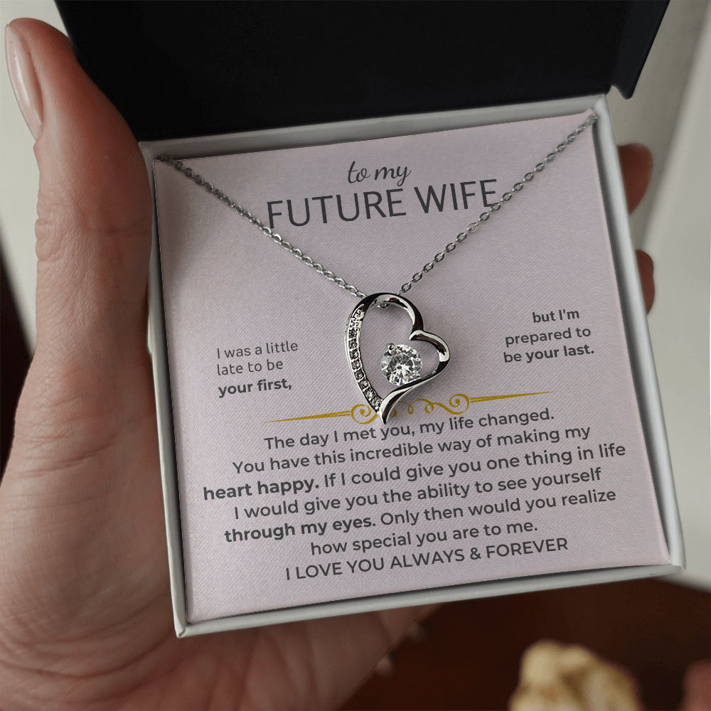 To My Future Wife - Forever Love Gift Set - SS503V1 Jewelry ShineOn Fulfillment