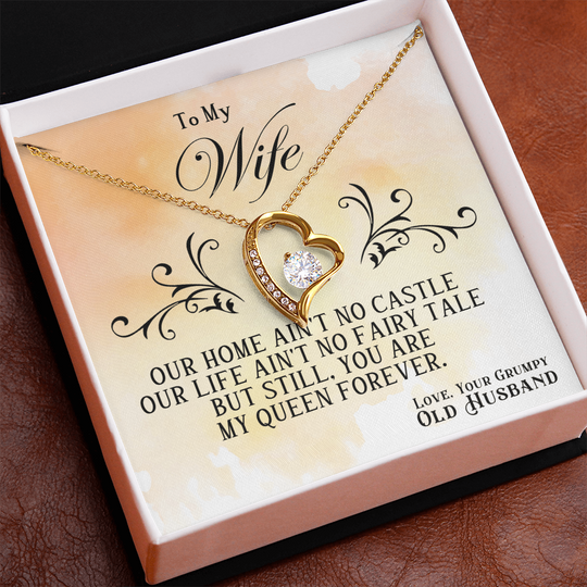 To My Wife - Forever Love Necklace Gift Set - SSW22 Jewelry ShineOn Fulfillment
