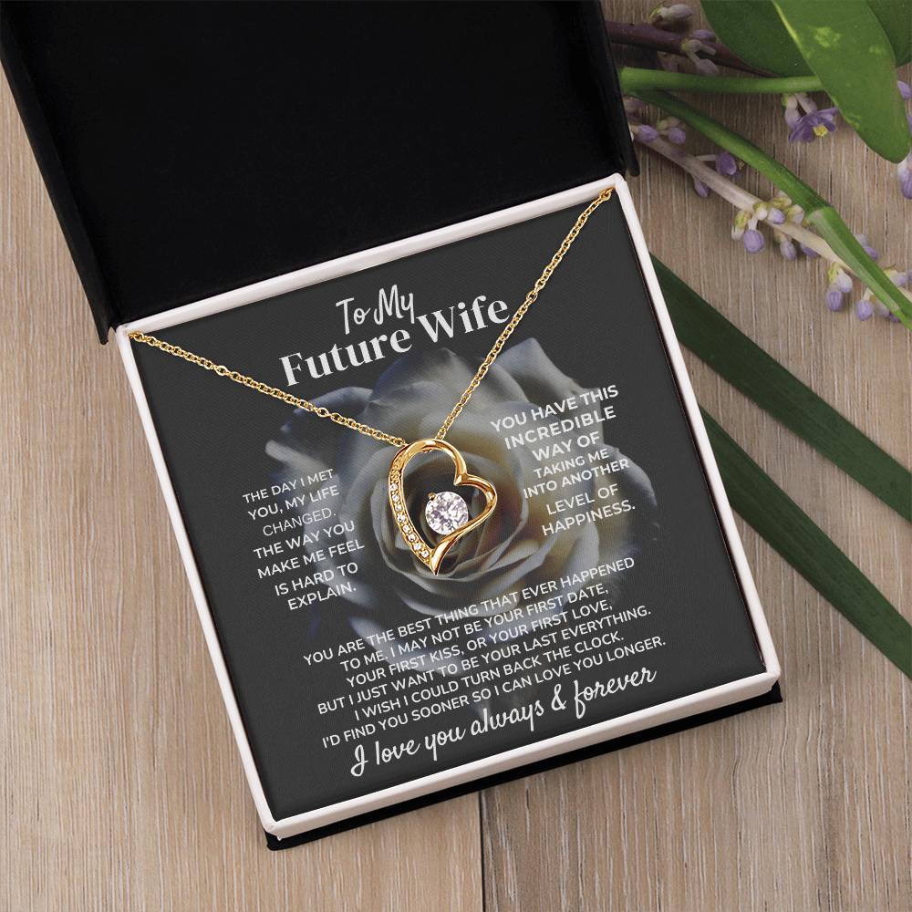 To My Future Wife - Forever Love - Gift Set - SS34v2 Jewelry ShineOn Fulfillment