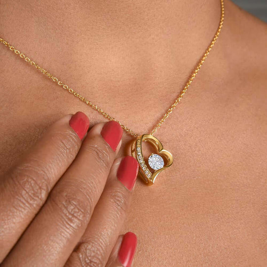 To My Wife - Last Everything - Forever Love Necklace Gift Set - SSW24 Jewelry ShineOn Fulfillment