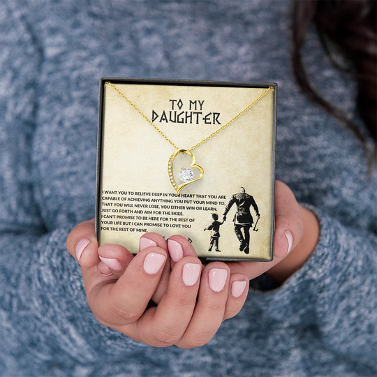 To My Daughter - Believe Deep - Beautiful Gift Set - SSD33V3 Jewelry ShineOn Fulfillment