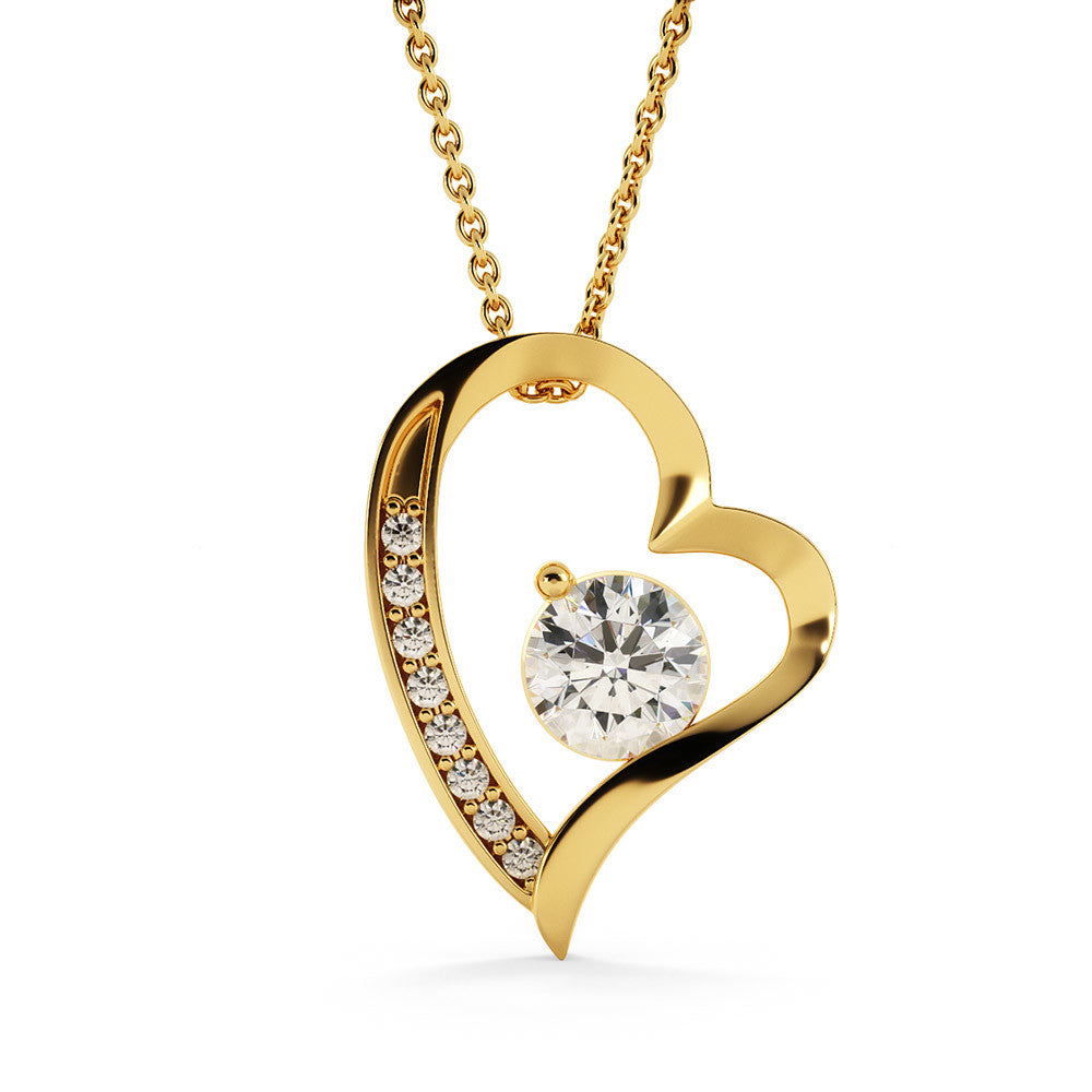 To My Gorgeous Wife - Last Breath - Forever Love Necklace Gift Set - SSW26 Jewelry ShineOn Fulfillment