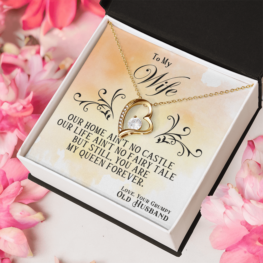 To My Wife - Forever Love Necklace Gift Set - SSW22 Jewelry ShineOn Fulfillment
