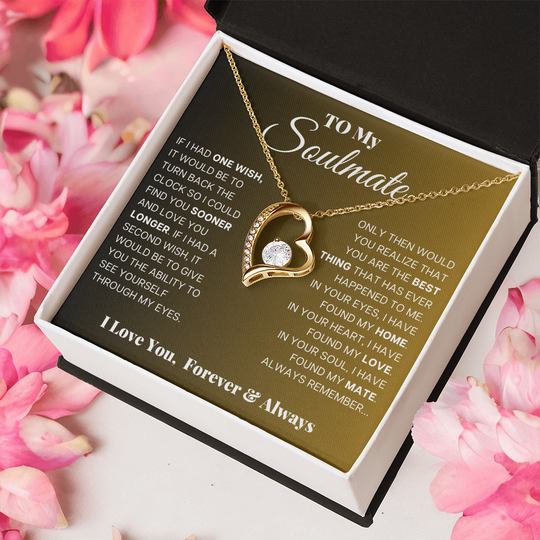 To My Soulmate - Forever Love Gift Set - SSS05 Jewelry ShineOn Fulfillment