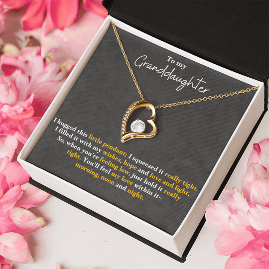 Granddaughter Necklace – Meaningful Gift for Granddaughter IV27G