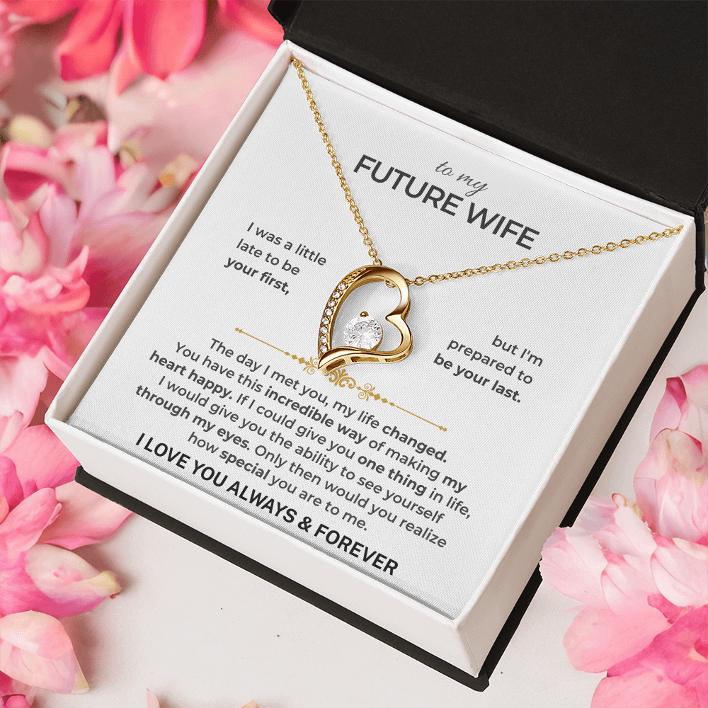 To My Future Wife - Forever Love Gift Set - SS503V1 Jewelry ShineOn Fulfillment