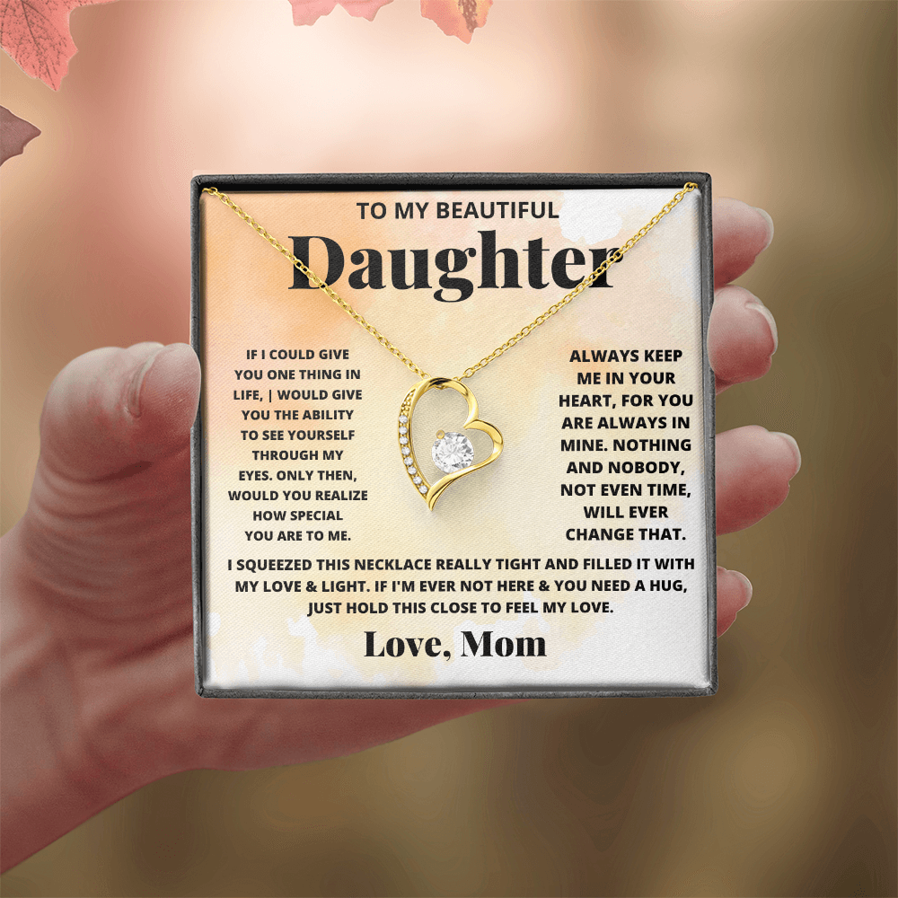 To My Daughter - Feel My Love - Beautiful Gift Set - SSD31 Jewelry ShineOn Fulfillment