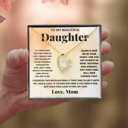 To My Daughter - Feel My Love - Beautiful Gift Set - SSD31 Jewelry ShineOn Fulfillment