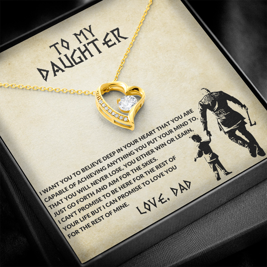 To My Daughter - Believe Deep - Beautiful Gift Set - SSD33V3 Jewelry ShineOn Fulfillment