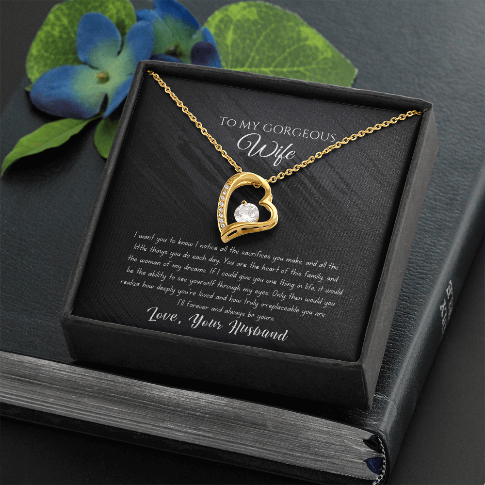 To My Wife Necklace – Romantic Gift for Wife - IV51W