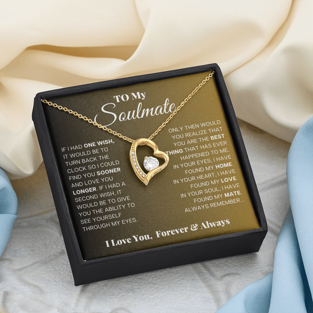 To My Soulmate - Forever Love Gift Set - SSS05 Jewelry ShineOn Fulfillment