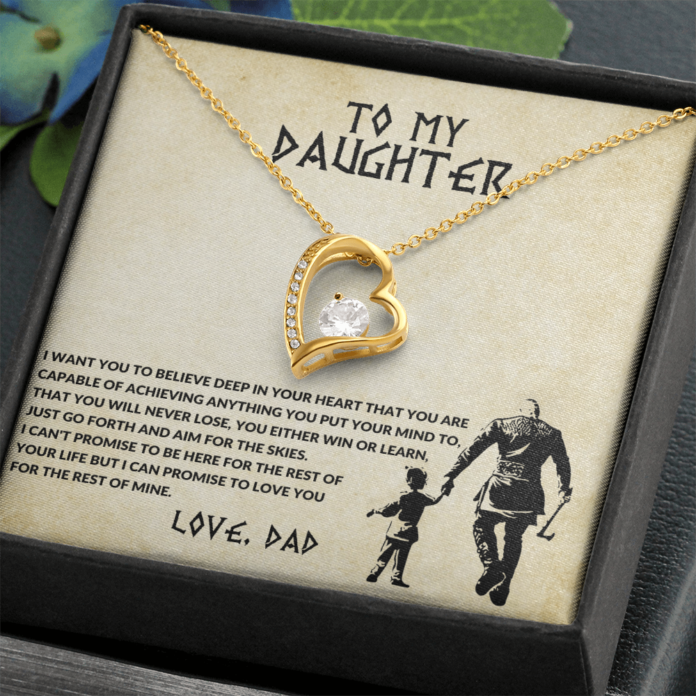To My Daughter - Believe Deep - Beautiful Gift Set - SSD33V3 Jewelry ShineOn Fulfillment