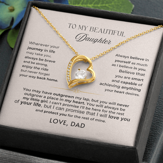 To My Daughter - Forever Love Gift Set - SS589 Jewelry ShineOn Fulfillment