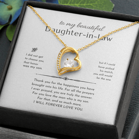 To My Daughter-In-Law - Forever Love Gift Set - SS232V2 Jewelry ShineOn Fulfillment