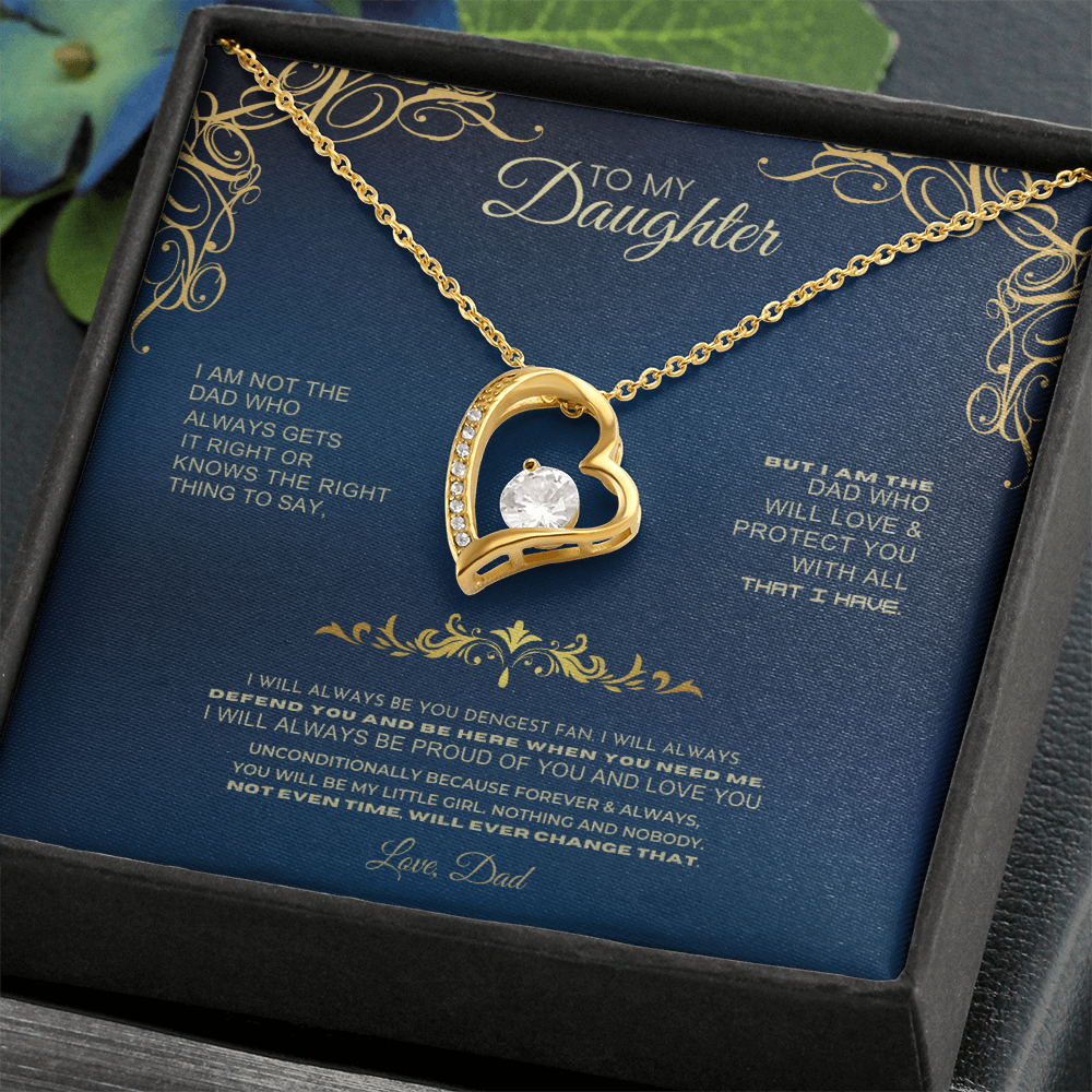 To My Daughter - Love Dad - Beautiful Gift Set Jewelry ShineOn Fulfillment