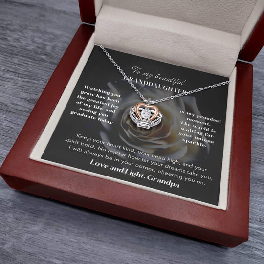 A luxurious regal crown keepsake milestone gift for her, presented in an elegant gift box with heartfelt message.