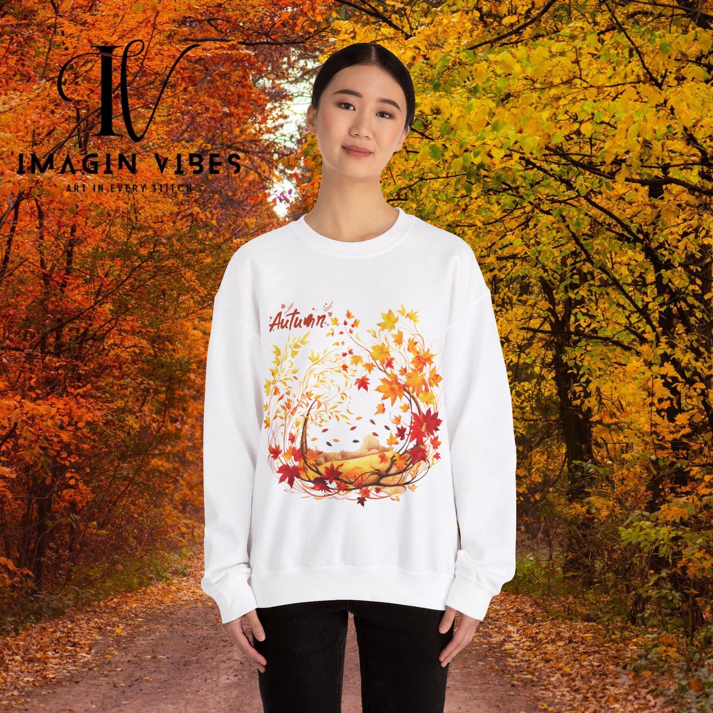 Autumn Sweatshirt | Fall Design | Fall Seasonal Sweatshirt | Autumn Lover Gift Sweatshirt   