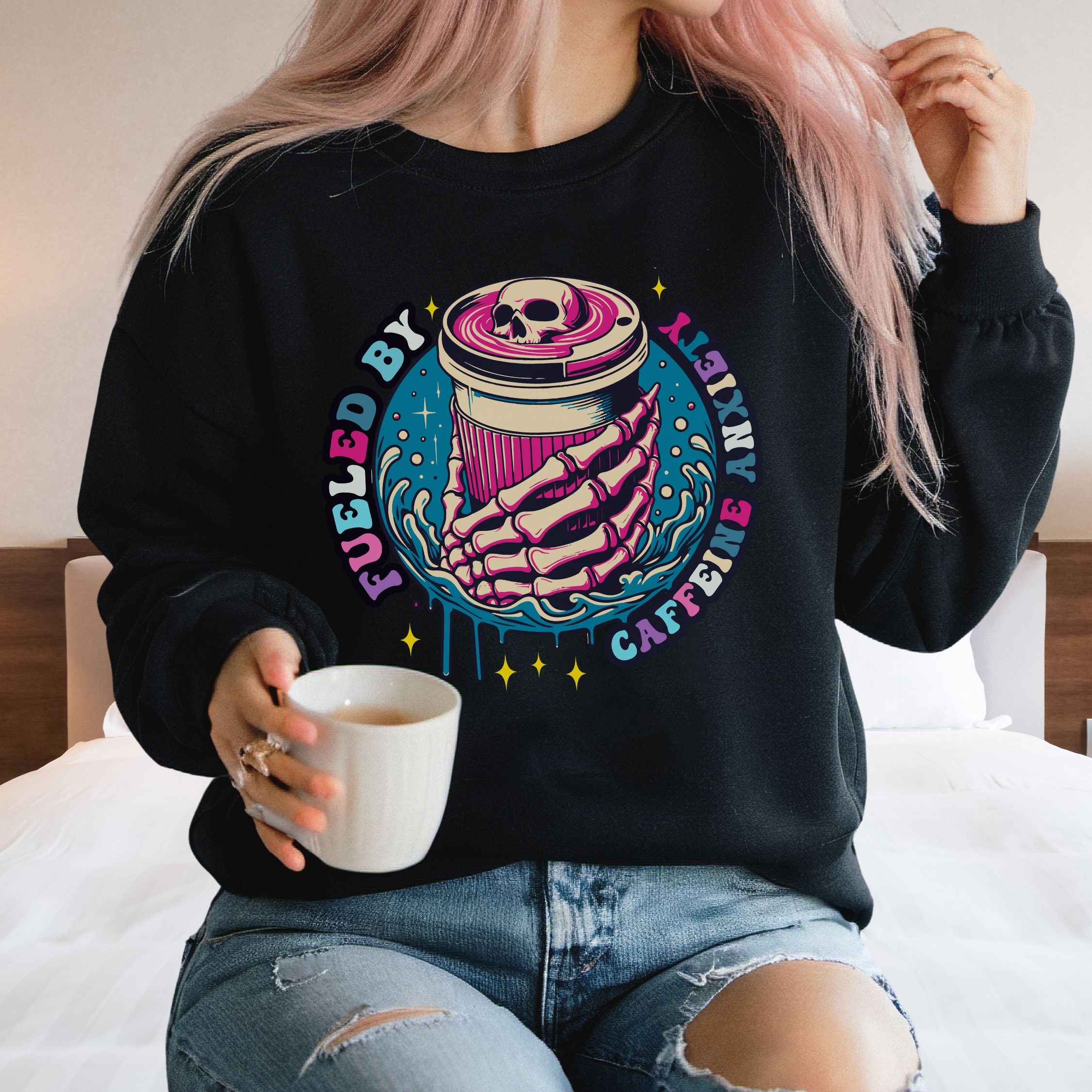 I Came, I Saw, I Had Anxiety: Funny Sweatshirt
