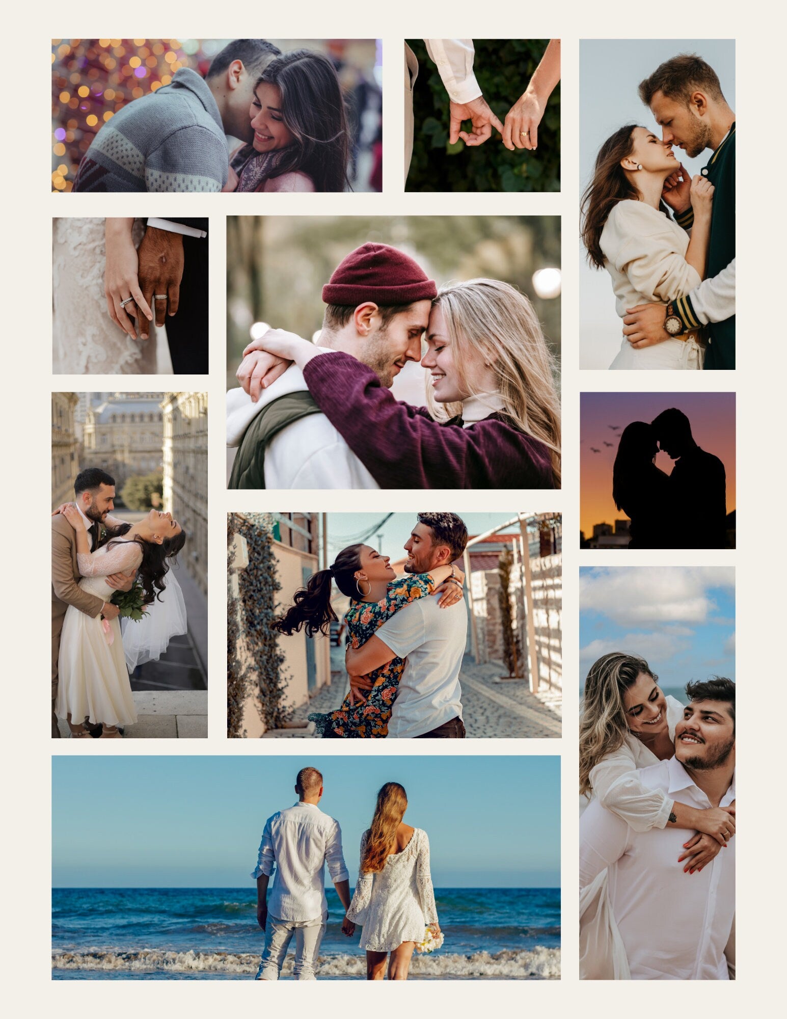 Personalized Wedding Moments: Editable Newspaper Program with Crossword Puzzle    