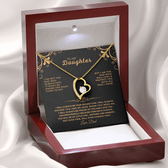 To My Daughter - Love Dad - Beautiful Gift Set - SS559 Jewelry ShineOn Fulfillment