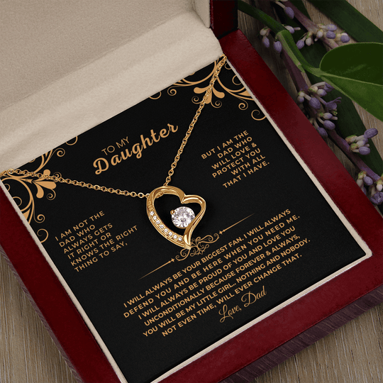 To My Daughter - Love Dad - Beautiful Gift Set - SS559 Jewelry ShineOn Fulfillment
