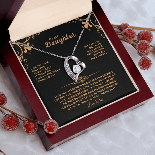 To My Daughter - Love Dad - Beautiful Gift Set - SS559 Jewelry ShineOn Fulfillment