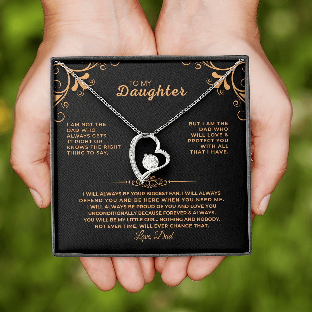 To My Daughter - Love Dad - Beautiful Gift Set - SS559 Jewelry ShineOn Fulfillment