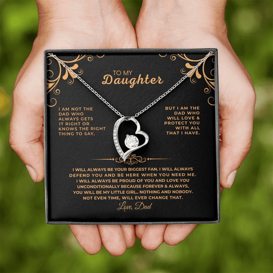 To My Daughter - Love Dad - Beautiful Gift Set - SS559 Jewelry ShineOn Fulfillment