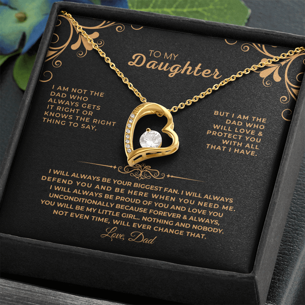 To My Daughter - Love Dad - Beautiful Gift Set - SS559 Jewelry ShineOn Fulfillment
