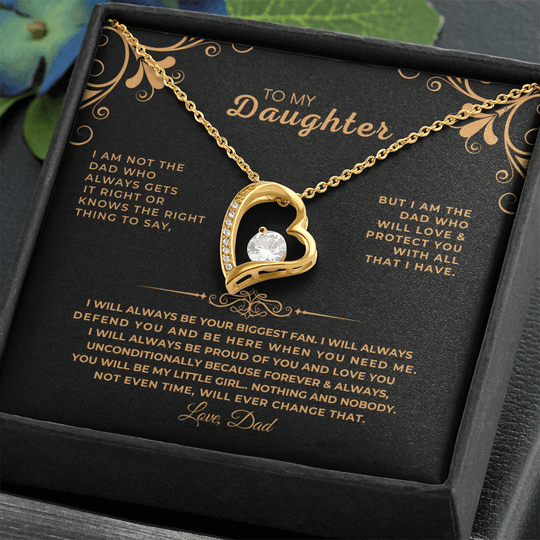 To My Daughter - Love Dad - Beautiful Gift Set - SS559 Jewelry ShineOn Fulfillment