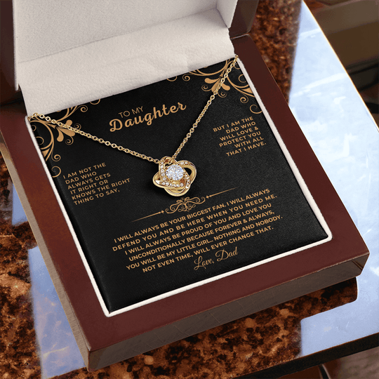 [ALMOST SOLD OUT] To My Daughter - Love Dad - Beautiful Gift Set - SS461 Jewelry ShineOn Fulfillment