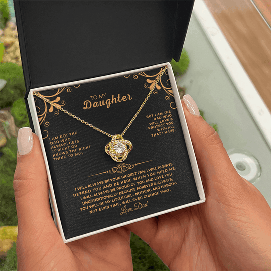 [ALMOST SOLD OUT] To My Daughter - Love Dad - Beautiful Gift Set - SS461 Jewelry ShineOn Fulfillment