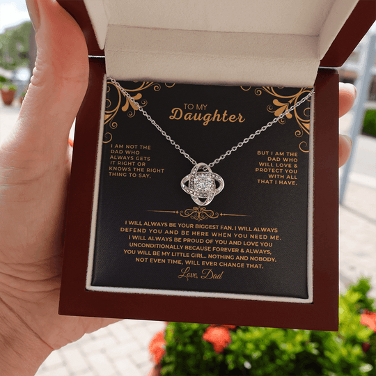 [ALMOST SOLD OUT] To My Daughter - Love Dad - Beautiful Gift Set - SS461 Jewelry ShineOn Fulfillment
