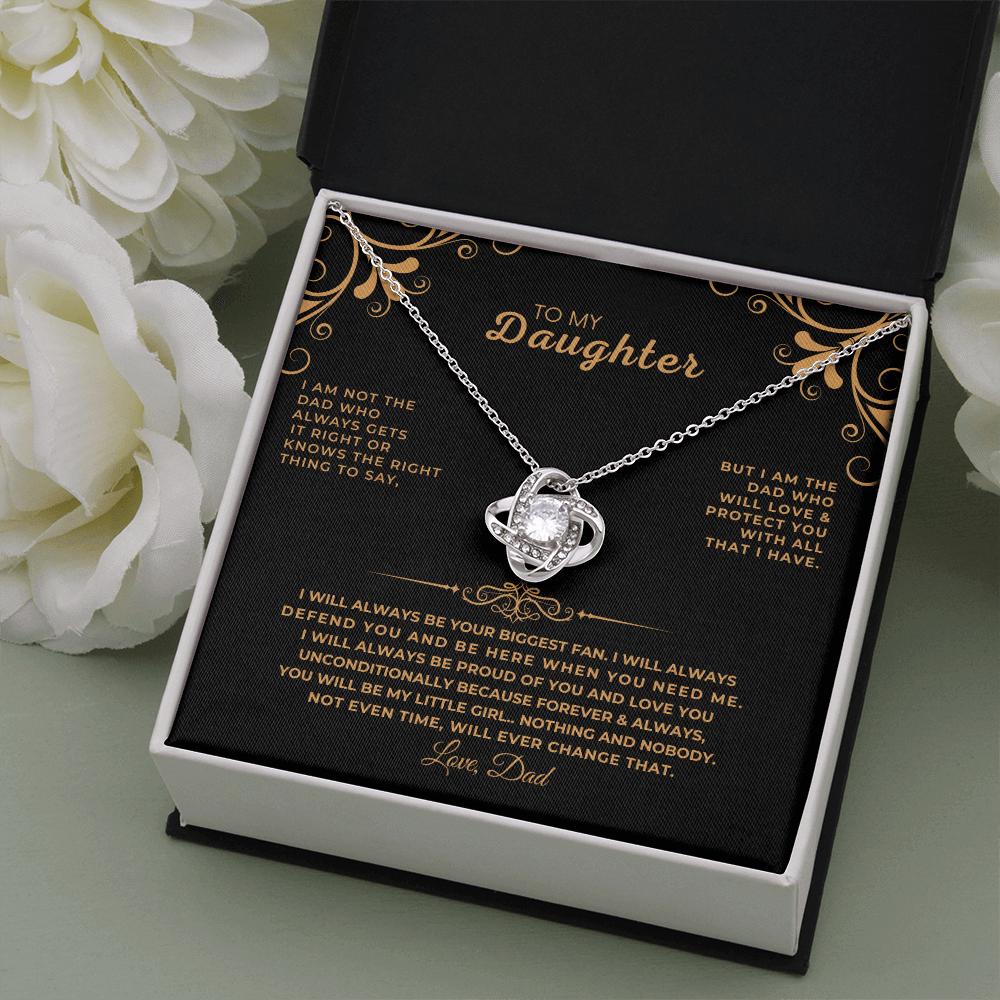 [ALMOST SOLD OUT] To My Daughter - Love Dad - Beautiful Gift Set - SS461 Jewelry ShineOn Fulfillment