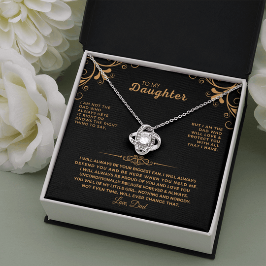 [ALMOST SOLD OUT] To My Daughter - Love Dad - Beautiful Gift Set - SS461 Jewelry ShineOn Fulfillment