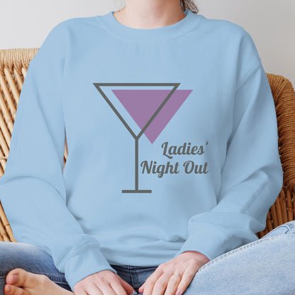 Ladies' Night Out - Dirty Martini Social Club Sweatshirt - Elevate Your Night Out with Style and Sass in this Chic and Comfortable Sweatshirt! Sweatshirt   