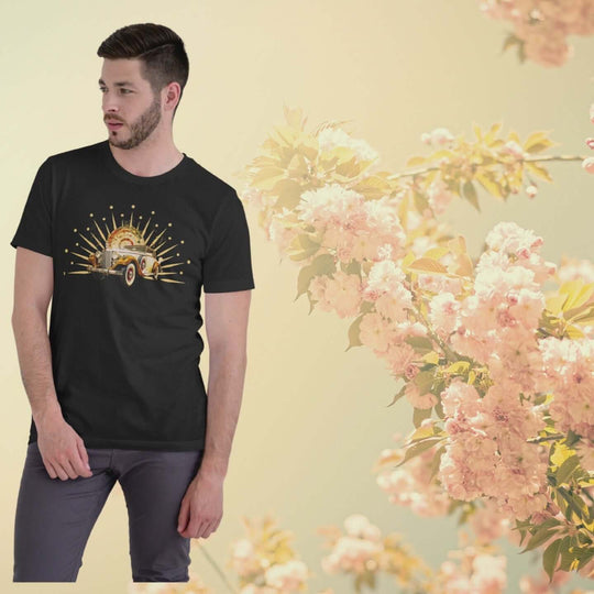 Vintage Car Enthusiast T-Shirt with Classic Wheels and Timeless Appeal Nostalgic T-Shirt Printify