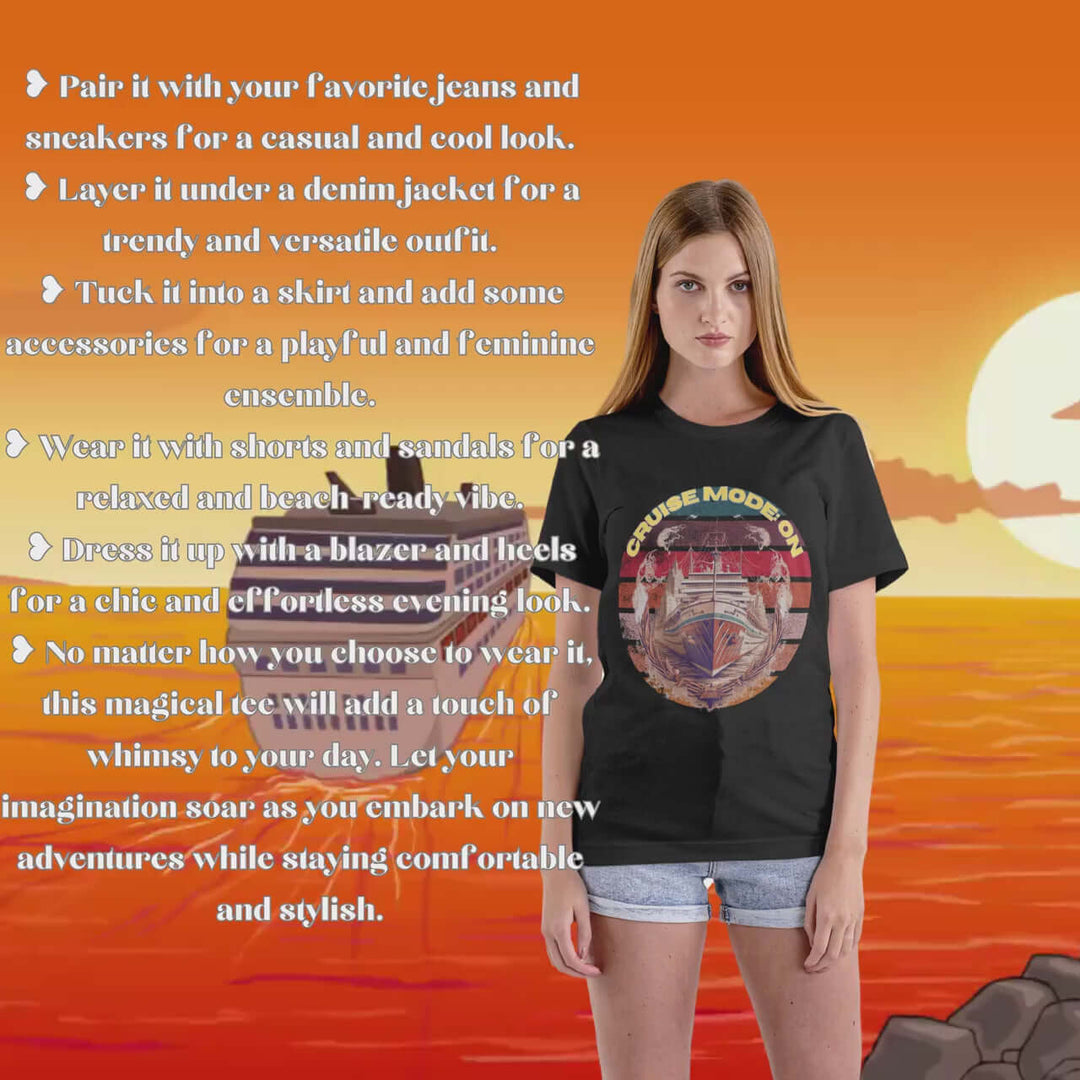 Cruise Ship Tee T-Shirt Printify