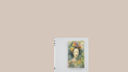 Quan Yin Poster - Goddess of Compassion, Spiritual Art Print, Guan Yin Wall Decor