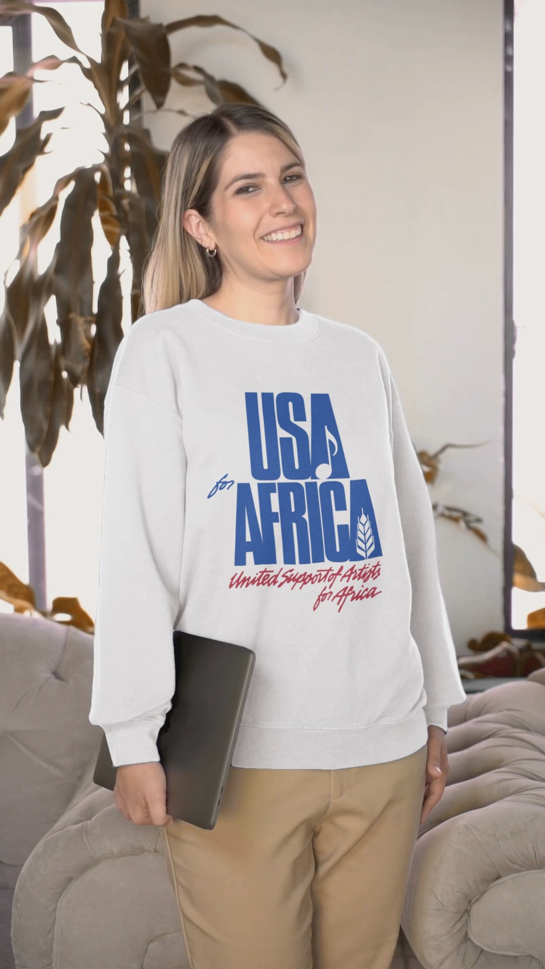 USA For Africa Jumper: Iconic 80s Fashion Remake Worn by Kenny Rogers, Diana Ross, and More
