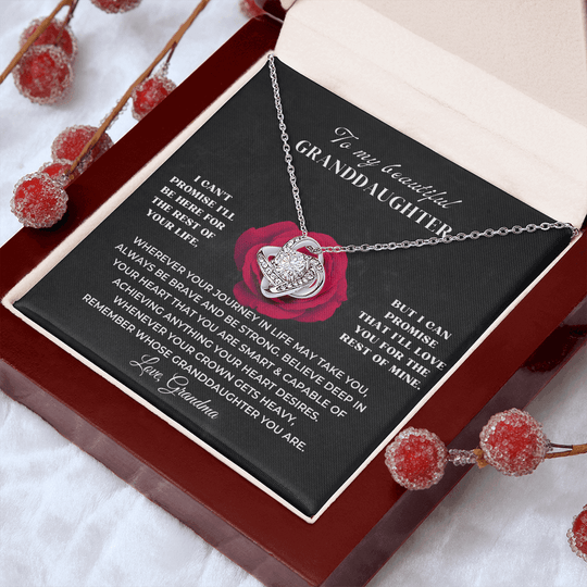 To My Beautiful Granddaughter - Love Knot Gift Set - SS117CK Jewelry ShineOn Fulfillment